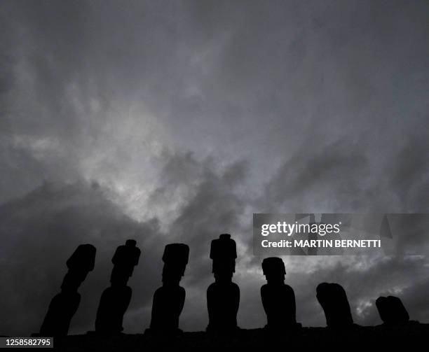 Culture Of Easter Island Photos and Premium High Res Pictures - Getty Foto & Idee Foto zu Culture Of Easter Island Photos and Premium High Res Pictures - Getty