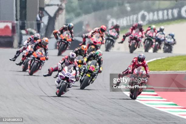 Star Race sprint MotoGP during the MotoGP Oakley Italian Grand Prix Sprint Race Motogp Sunday , MotoGp of Italy - at Mugello Circuit on June 11, 2023...