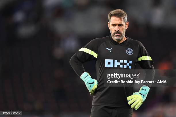 Scott Carson of Manchester City during the UEFA Champions League 2022/23 final match between FC Internazionale and Manchester City FC at Ataturk...