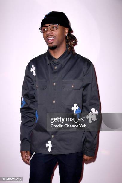 Metro Boomin attends an event to kicks off Gov Ball Weekend with 'Heroes & Villains' Pop-Up in Soho ahead of his performance Friday night on June 09,...