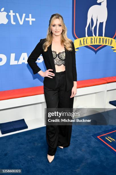 Greer Grammer at the FYC event for season 3 of "Ted Lasso" held at Saban Media Center on June 10, 2023 in North Hollywood, California.