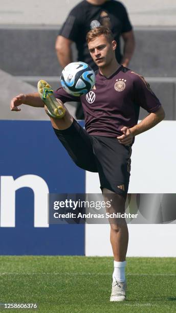 Joshua Kimmich during Training session at DFB-Campus on June 11, 2023 in Frankfurt am Main, Germany.