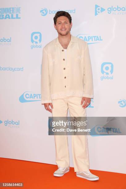 Niall Horan arrives at the Capital Summertime Ball 2023 with Barclaycard at Wembley Stadium on June 11, 2023 in London, England.