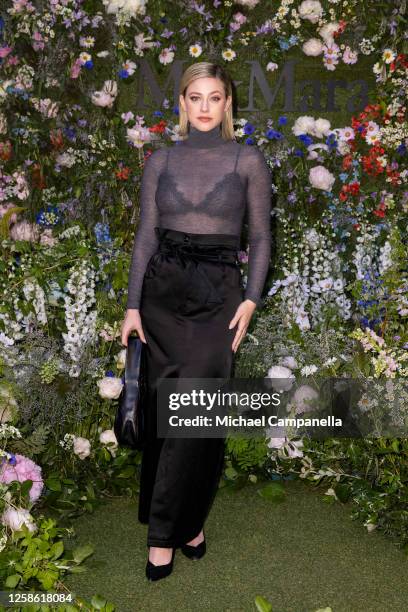 Lili Reinhart attends the Max Mara Resort 2024 Collection Fashion Show on June 11, 2023 in Stockholm, Sweden.