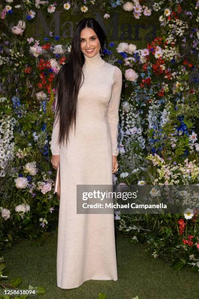 Demi Moore attends the Max Mara Resort 2024 Collection Fashion Show on June 11, 2023 in Stockholm, Sweden.