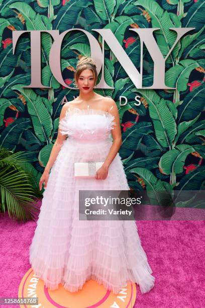 Jess Val Ortiz at the 76th Tony Awards held at the United Palace Theatre on June 11, 2023 in New York City.