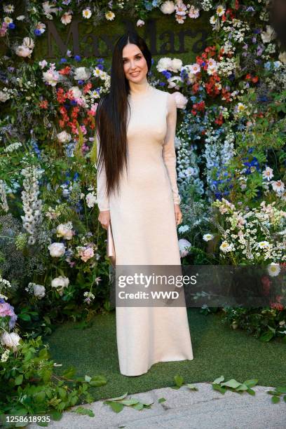 Demi Moore at the Max Mara Resort 2024 show photographed by Giovanni Giannoni for WWD on June 11, 2023 in Stockholm, Sweden.