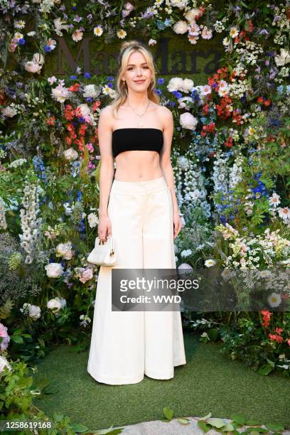 Kiernan Shipka at the Max Mara Resort 2024 show photographed by Giovanni Giannoni for WWD on June 11, 2023 in Stockholm, Sweden.