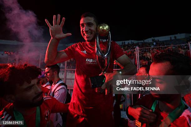 Ramy Rabiha Caf Trophy Photos and Premium High Res Pictures - Getty Images