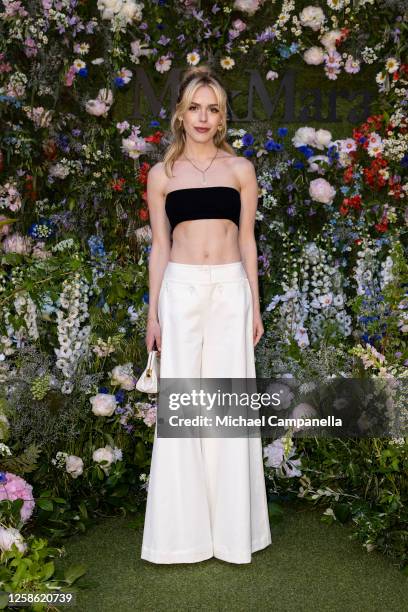 Kiernan Shipka attends the Max Mara Resort 2024 Collection Fashion Show at Stockholm City Hall on June 11, 2023 in Stockholm, Sweden.