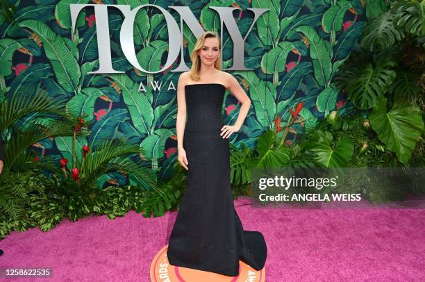 English actress Jodie Comer arrives for the 76th Tony Awards at the United Palace in New York City on June 11, 2023.