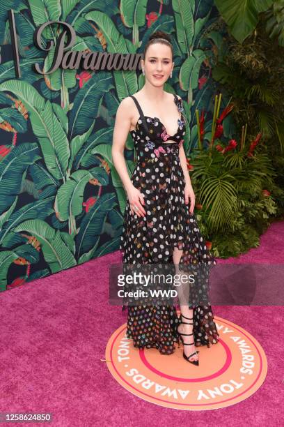 Rachel Brosnahan at the 76th Tony Awards held at the United Palace Theatre on June 11, 2023 in New York City.