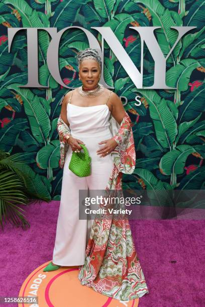 Tamara Tunie at the 76th Tony Awards held at the United Palace Theatre on June 11, 2023 in New York City.