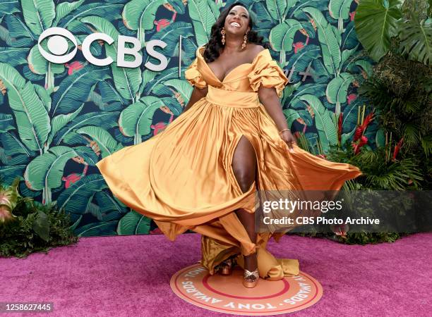 Danielle Pinnock at THE 76TH ANNUAL TONY AWARDS, live from the United Palace in New York City's Washington Heights, Sunday, June 11 on the CBS...