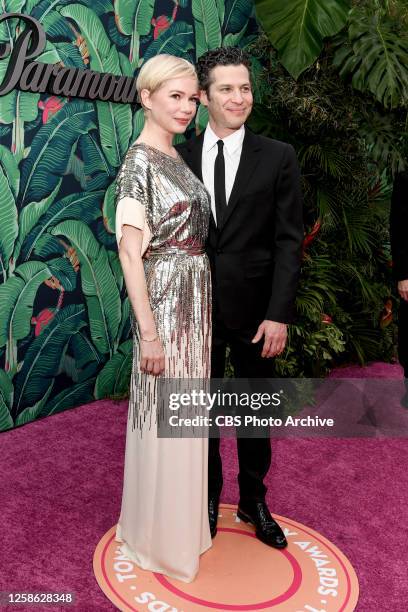 Michelle Williams and Thomas Kail at THE 76TH ANNUAL TONY AWARDS, live from the United Palace in New York City's Washington Heights, Sunday, June 11...