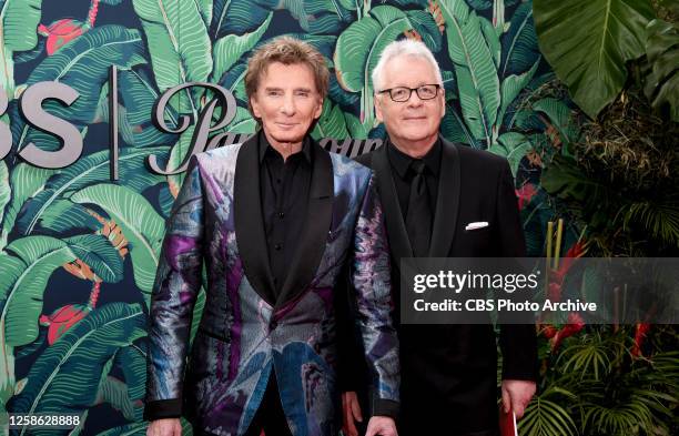 Barry Manilow and Bruce Sussman at THE 76TH ANNUAL TONY AWARDS, live from the United Palace in New York City's Washington Heights, Sunday, June 11 on...