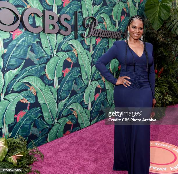 Audra McDonald at THE 76TH ANNUAL TONY AWARDS, live from the United Palace in New York City's Washington Heights, Sunday, June 11 on the CBS...