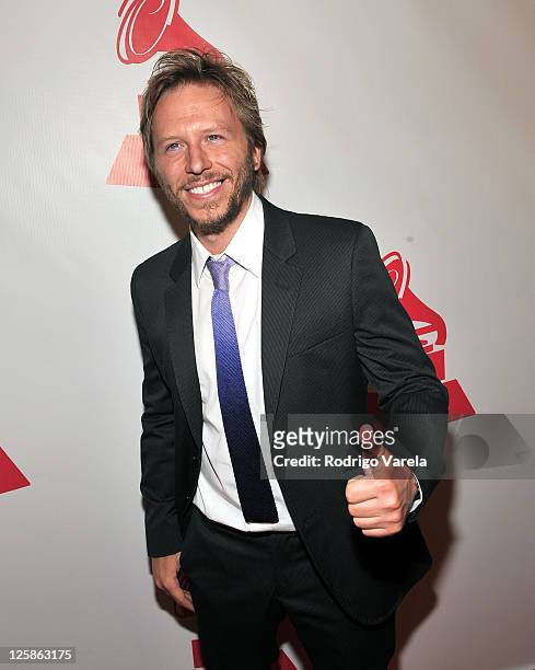 Musician Noel Schajris arrives at the 2010 Person of the Year honoring Placido Domingo at the Mandalay Bay Events Center inside the Mandalay Bay...