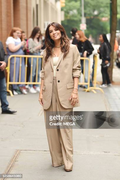 Eva Longoria is seen arriving at 'The View' on June 12, 2023 in NEW YORK, New York.