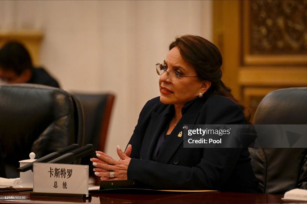Honduran President Xiomara Castro Pays Official Visit To China