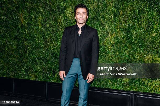 Oscar Isaac at the Chanel Tribeca Festival Artists Dinner at Balthazar Restaurant on June 12, 2023 in New York, New York.