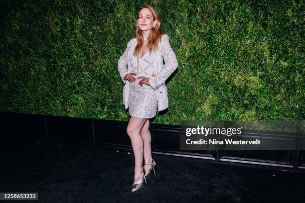 Jemima Kirke at the Chanel Tribeca Festival Artists Dinner at Balthazar Restaurant on June 12, 2023 in New York, New York.