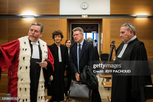 Advisor of Estelle Luce's daughters, lawyer Jean-Marc Muller Thomann , French Prosecutor Laurent De Cailgny , Pasquion family's lawyer Denis Dreyfus...