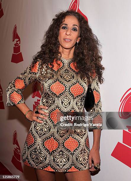 Singer Rosario arrives at the 2010 Person of the Year honoring Placido Domingo at the Mandalay Bay Events Center inside the Mandalay Bay Resort &...