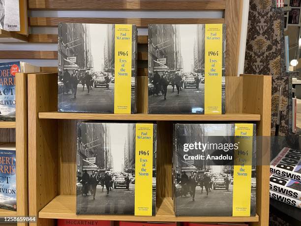 New photo book by Beatles icon Paul McCartney, 1964: Eyes Of The Storm is seen in London, England on June 13, 2023. The book hits the shelves on...