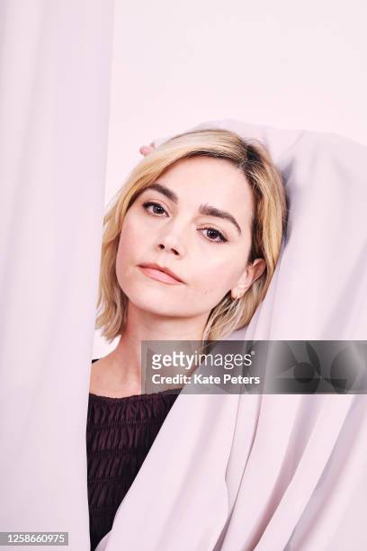 Actor Jenna Coleman is photographed for the Guardian in London on January 9, 2023 in London, England.