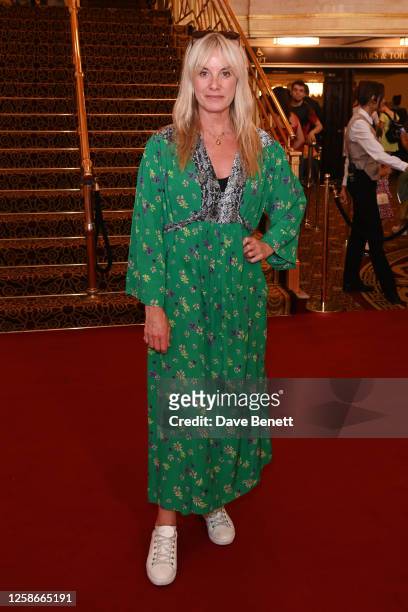 Tamzin Outhwaite attends the Gala Night performance of "Grease The Musical" at The Dominion Theatre on June 13, 2023 in London, England.