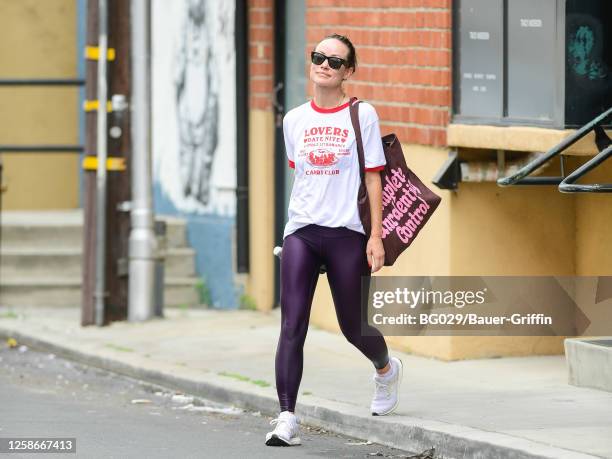 Olivia Wilde is seen on June 13, 2023 in Los Angeles, California.