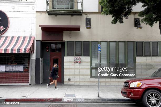 Sanborn Hotel Apartments at 526 S. Main St. LA 90013 in downtown on Wednesday, June 14, 2023 in Los Angeles, CA. "Skid Row Housing Trust provides...