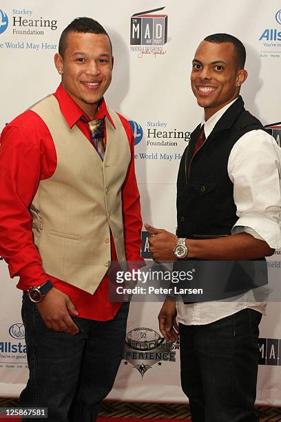 Sparks and Guest attend The 4th Annual Jordin Sparks Super Bowl Experience on February 2, 2011 in Arlington, Texas.