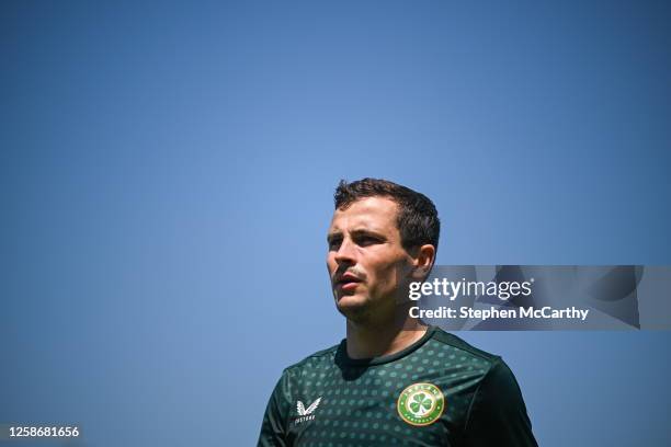 Antalya , Turkey - 14 June 2023; Josh Cullen during a Republic of Ireland training session at Calista Sports Centre in Antalya, Turkey.