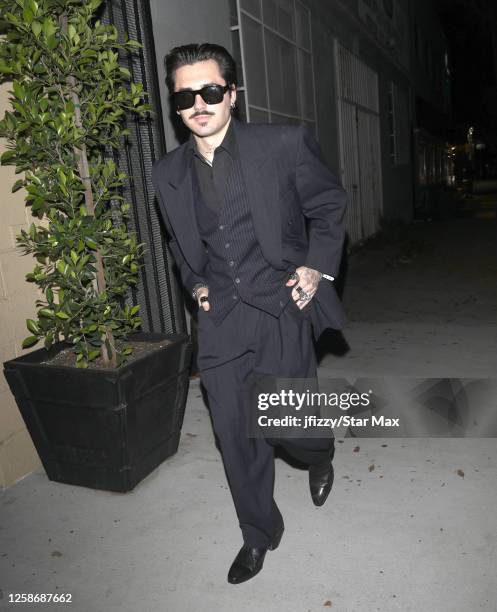 Isaak Presley is seen on June 12, 2023 in Los Angeles, California.