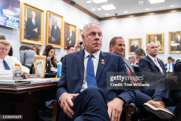 Rep. Ryan Zinke, R-Mont., attends the House Appropriations Committee markup of "Fiscal Year 2024 Agriculture, Rural Development, Food and Drug...