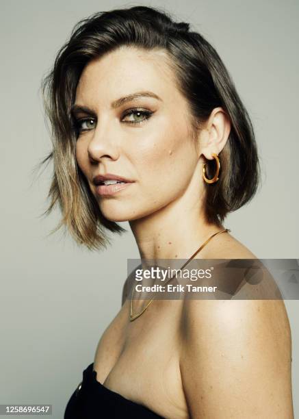 Lauren Cohan of "The Walking Dead: Dead City" poses for a portrait during the 2023 Tribeca Festival at Spring Studio on June 13, 2023 in New York...