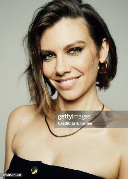 Lauren Cohan of "The Walking Dead: Dead City" poses for a portrait during the 2023 Tribeca Festival at Spring Studio on June 13, 2023 in New York...