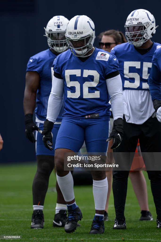 NFL: JUN 14 Indianapolis Colts Minicamp