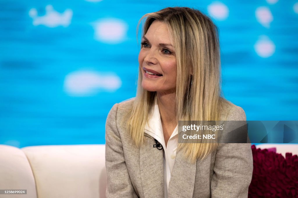 Michelle Pfeiffer on Tuesday, June 13, 2023 -- News Photo - Getty Images