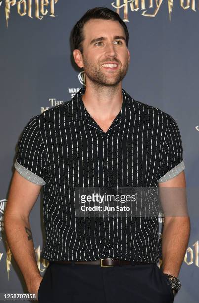 Actor Matthew Lewis arrives at the opening red carpet for the Warner Bros. Studio Tour Tokyo - The Making of Harry Potter on June 15, 2023 in Tokyo,...