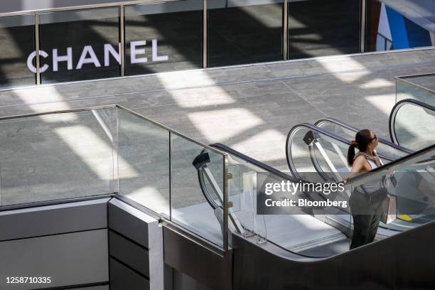 Chanel store at Brickell City Centre in Miami, Florida, US, on Wednesday, June 14, 2023. US retail sales unexpectedly rose in May, showcasing...