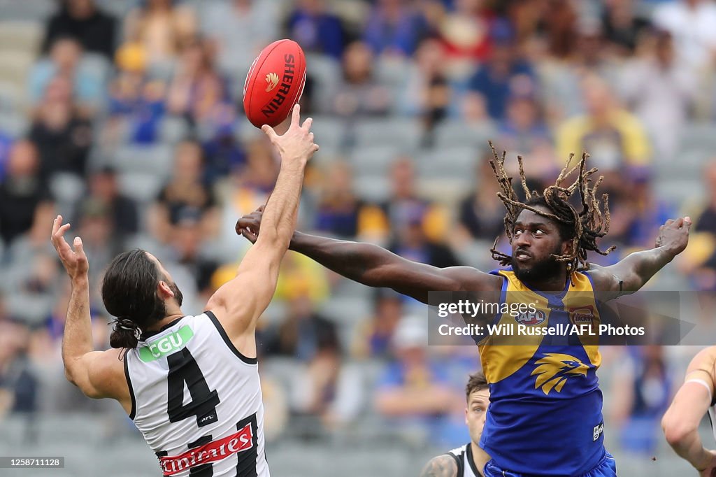 AFL Rd 8 - West Coast v Collingwood