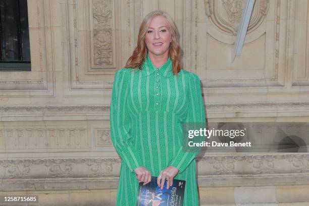 Sarah-Jane Mee attends the gala performance of "Cinderella In-The-Round" at the Royal Albert Hall on June 15, 2023 in London, England.