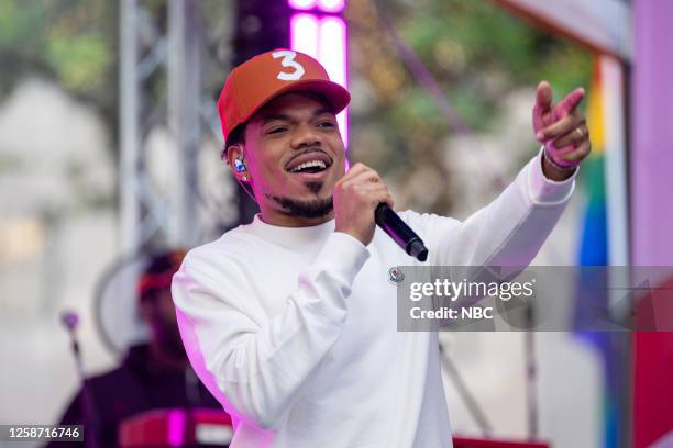 Chance The Rapper on Thursday, June 15, 2023 --