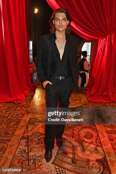 Damian Hurley attends the National Gallery's Summer Party on June 15, 2023 in London, England.
