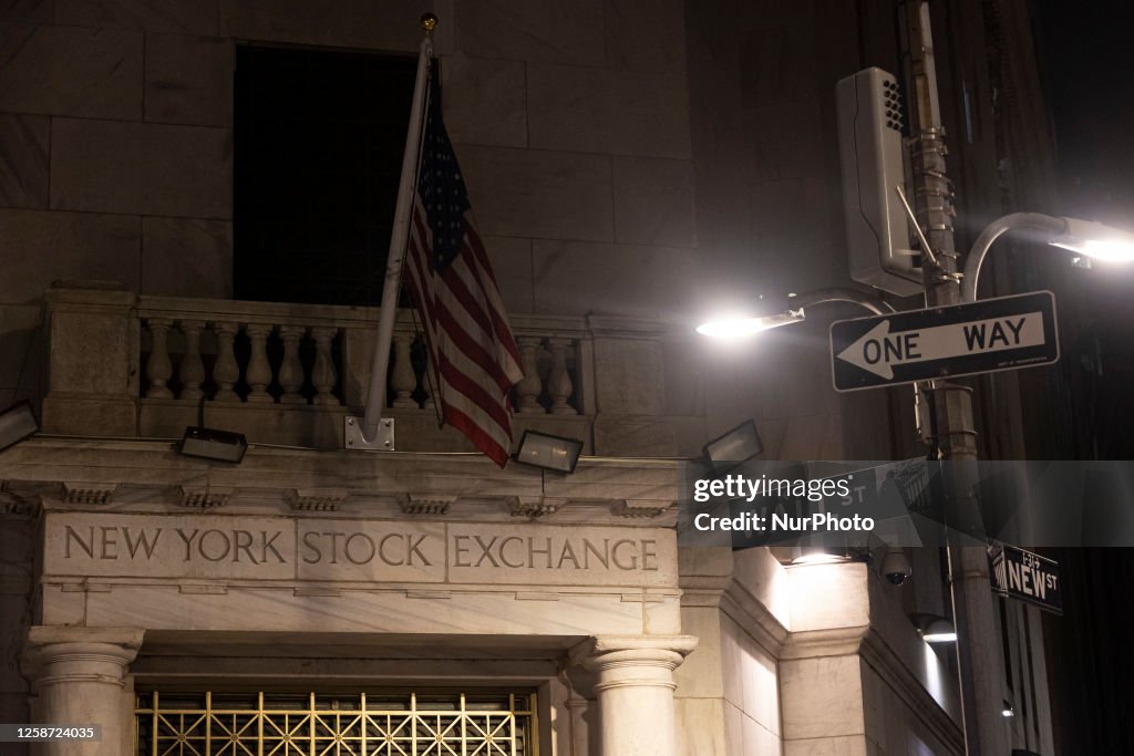 Wall Street Sign Inscription