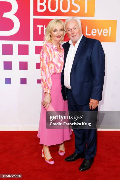 Wolfgang Kubicki and Annette Marberth-Kubicki attends the Bertelsmann Party 2023 at Bertelsmann Repraesentanz on June 15, 2023 in Berlin, Germany.