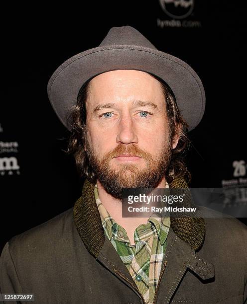 Musician Chris Shiflett attends the premiere of "A Deeper Shade of Blue" on day 6 of the 2011 Santa Barbara International Film Festival on February...